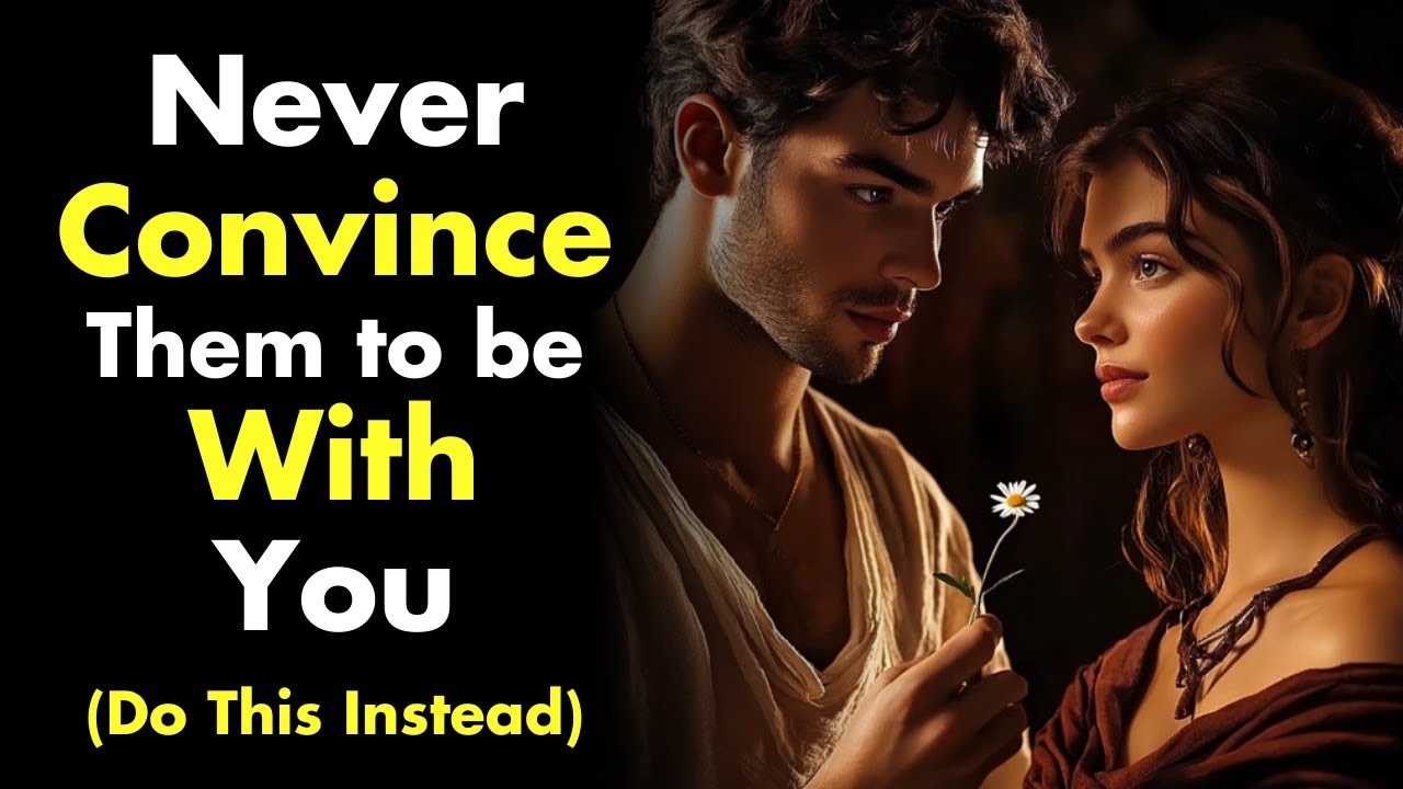Never Convince Them to Be With You! Do This Instead | Stoicism Relationships