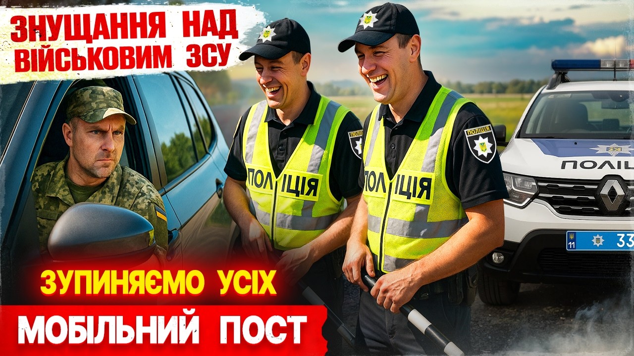 🚔 МОБІЛЬНІ БЛОКПОСТИ: Поліція зупиняє ВСІХ! Рух ПІД ЗАБОРОНОЮ