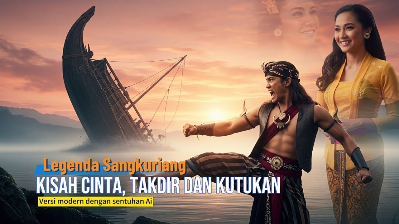 Legenda Sangkuriang | Kisah cinta, takdir dan kutukan (Video AI Cinematic)