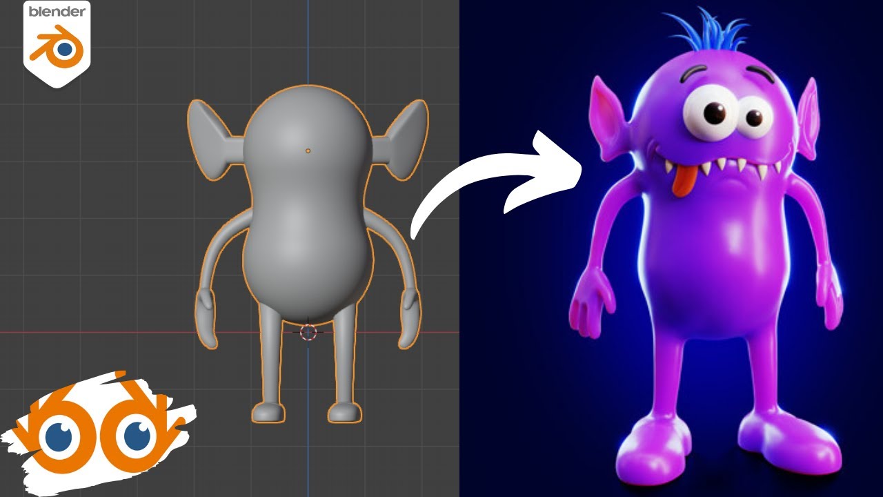 BLENDER DERSLERİ #14 KARAKTER OLUŞTURMA | BLENDER TUTORİAL CHARACTER CREATION