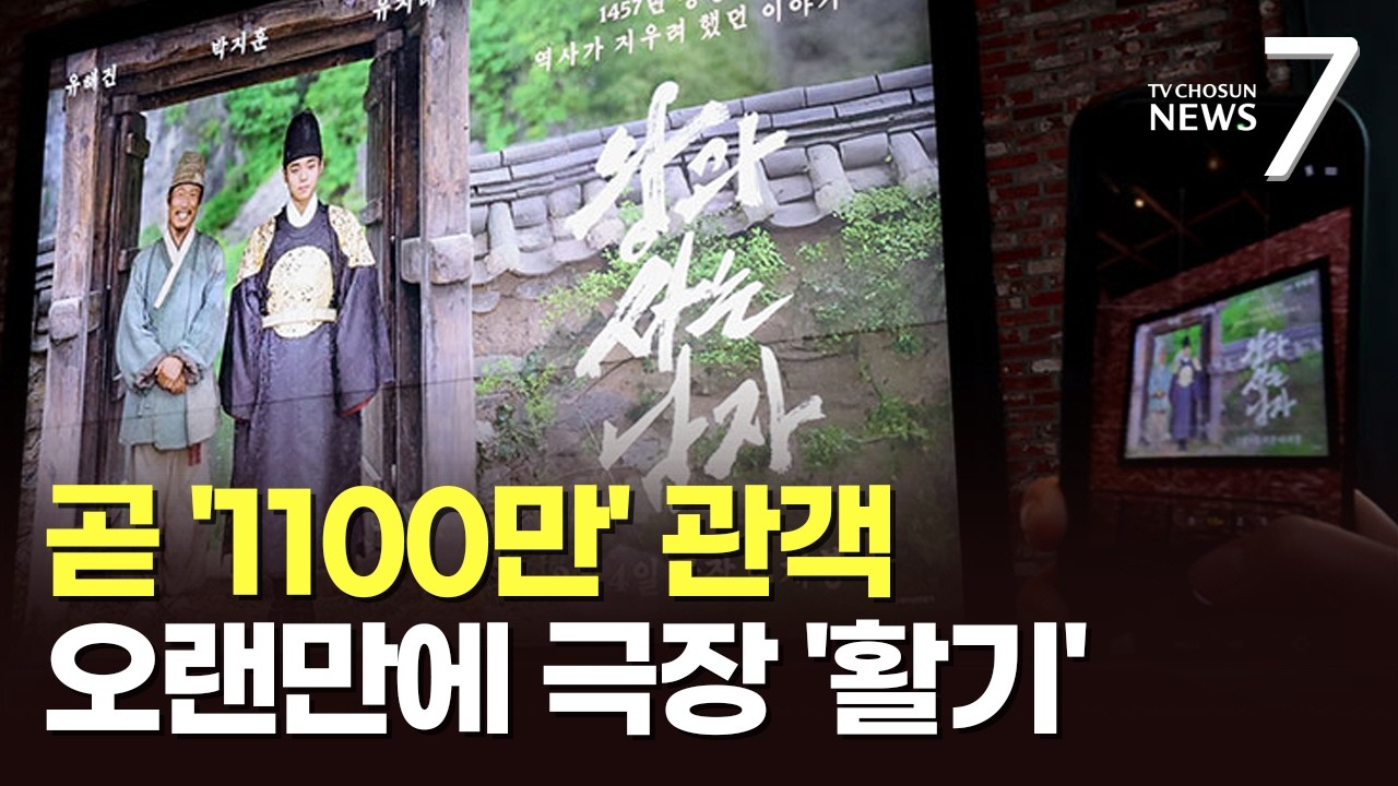 '왕과 사는 남자', 1100만 고지 눈앞…천만 돌파 이후 일일 관람객 더 늘었다 [뉴스7]