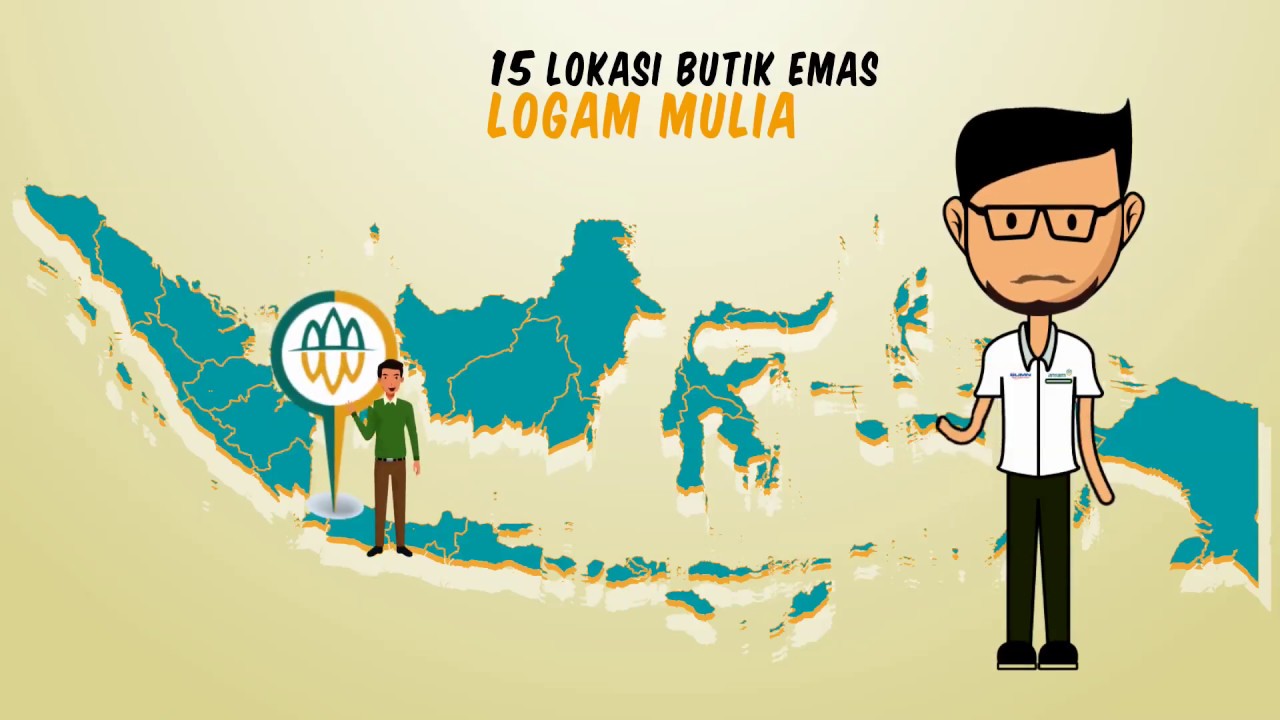 LOKASI BUTIK EMAS ANTAM LOGAM MULIA