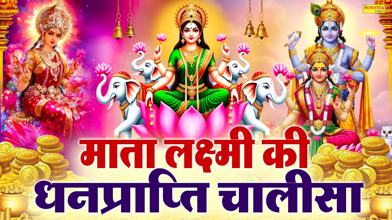 Liveमहालक्ष्मी चालीसा :- आज के दिन लक्ष्मी चालीसा Lakshmi Chalisa सुनने से सभी मनोकामनाएं पूर्ण होती