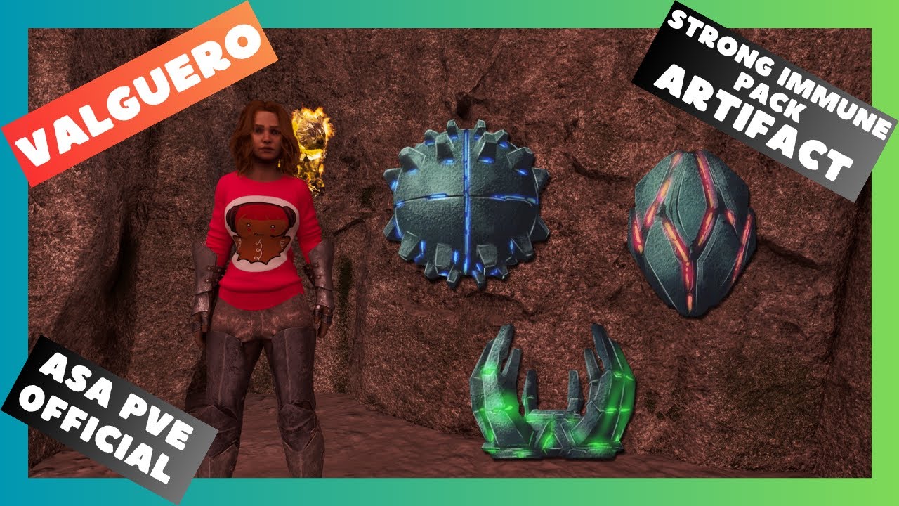 Артефакт «Сильный иммунитет» Valguero: ARK ASA Official PVE