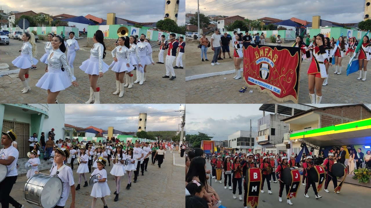 Desfile cívico em Barra de Santana-PB 2025