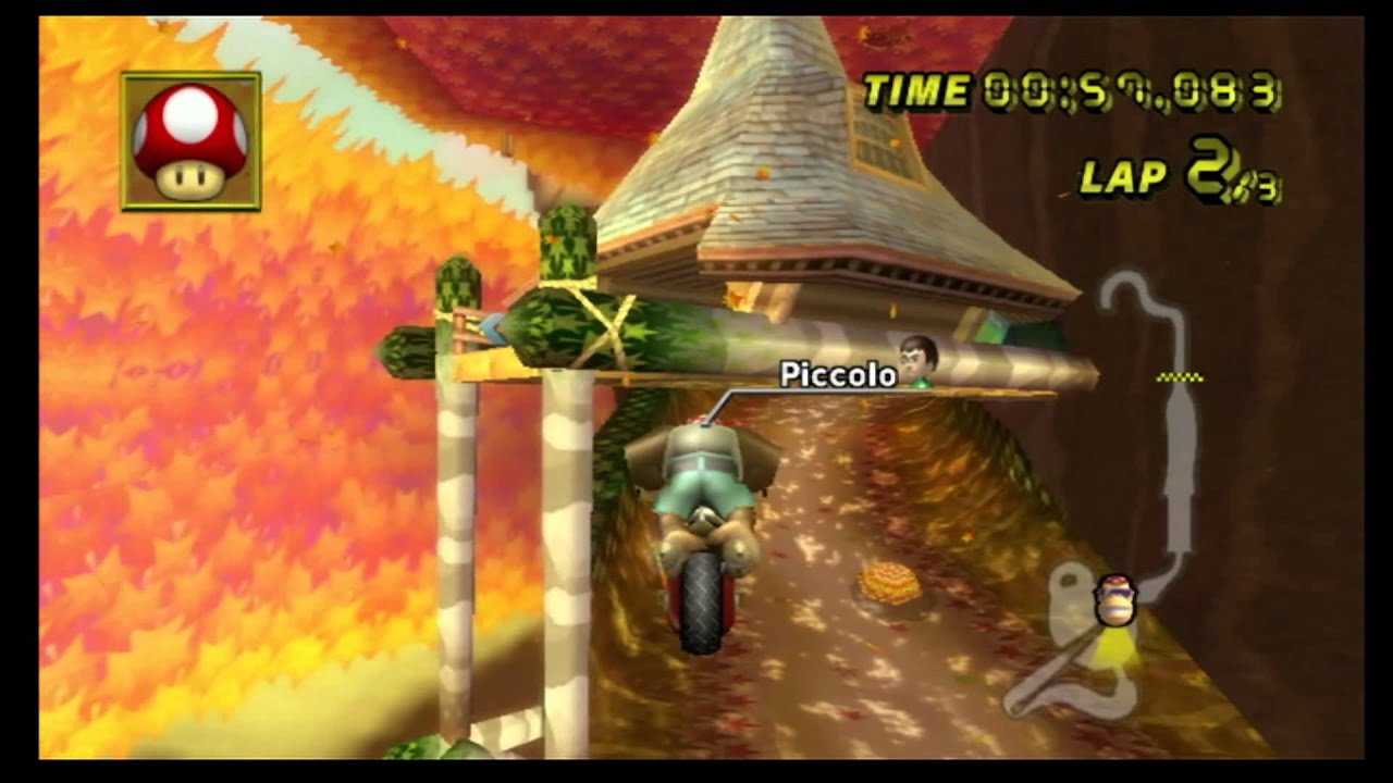 Mario Kart Wii Time Trial: Maple Treeway (2'24