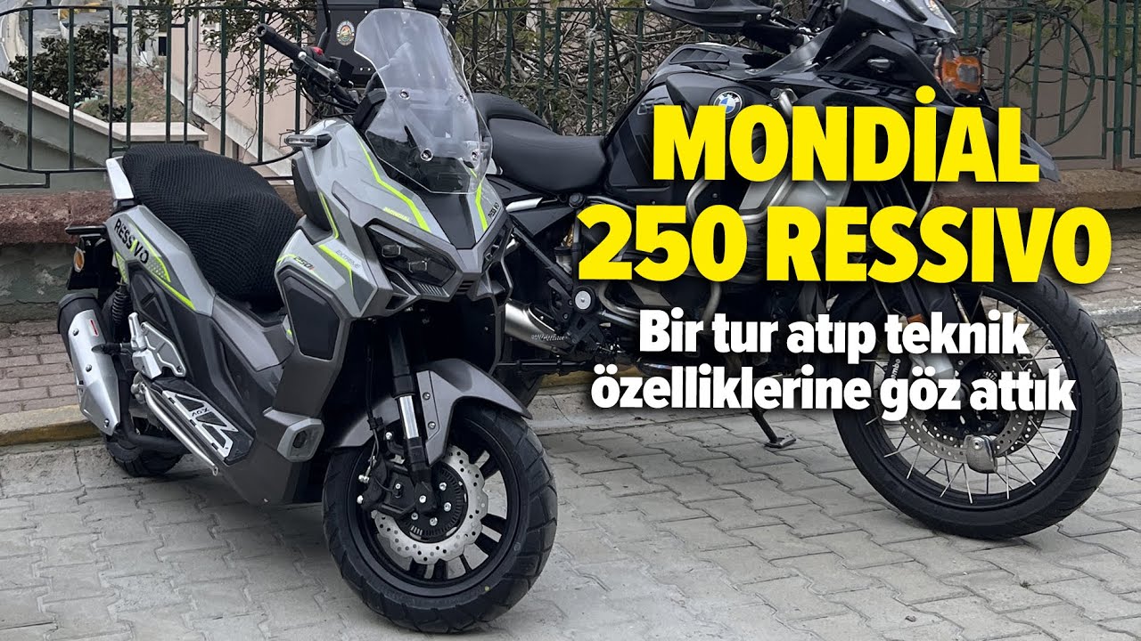 Mondial 250 Ressivo | Ön Bakış | Bir tur atıp teknik özelliklerine göz attık