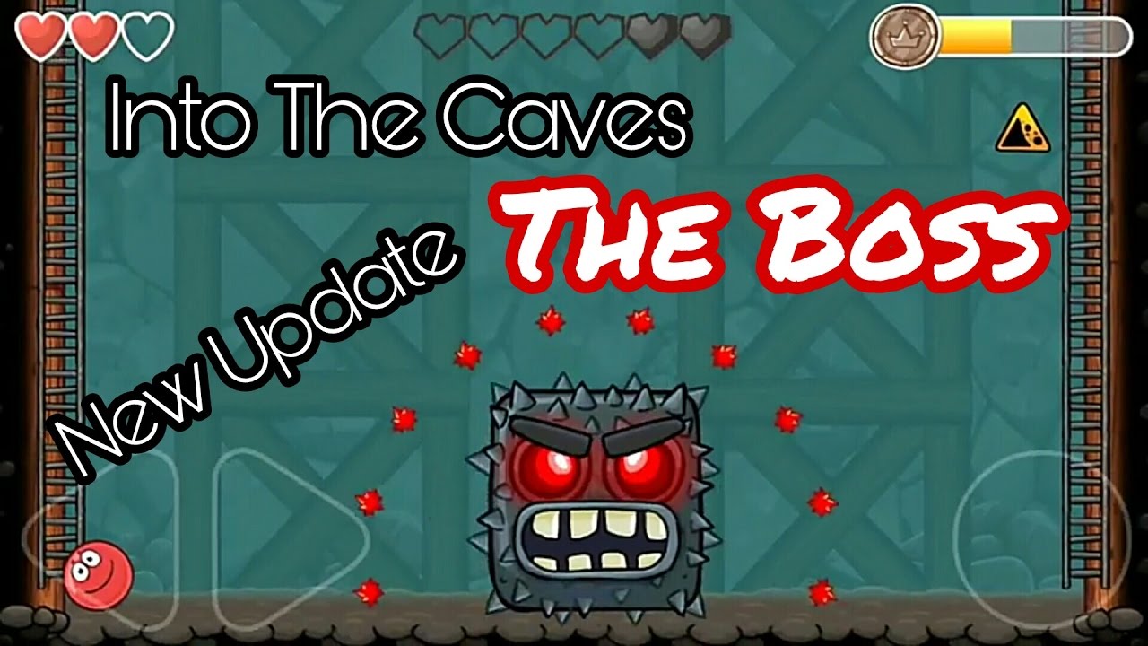 Red Ball 4 | Into The Caves The Boss Level 75 | Android Gameplay And Walkthrough Last Level The Boss