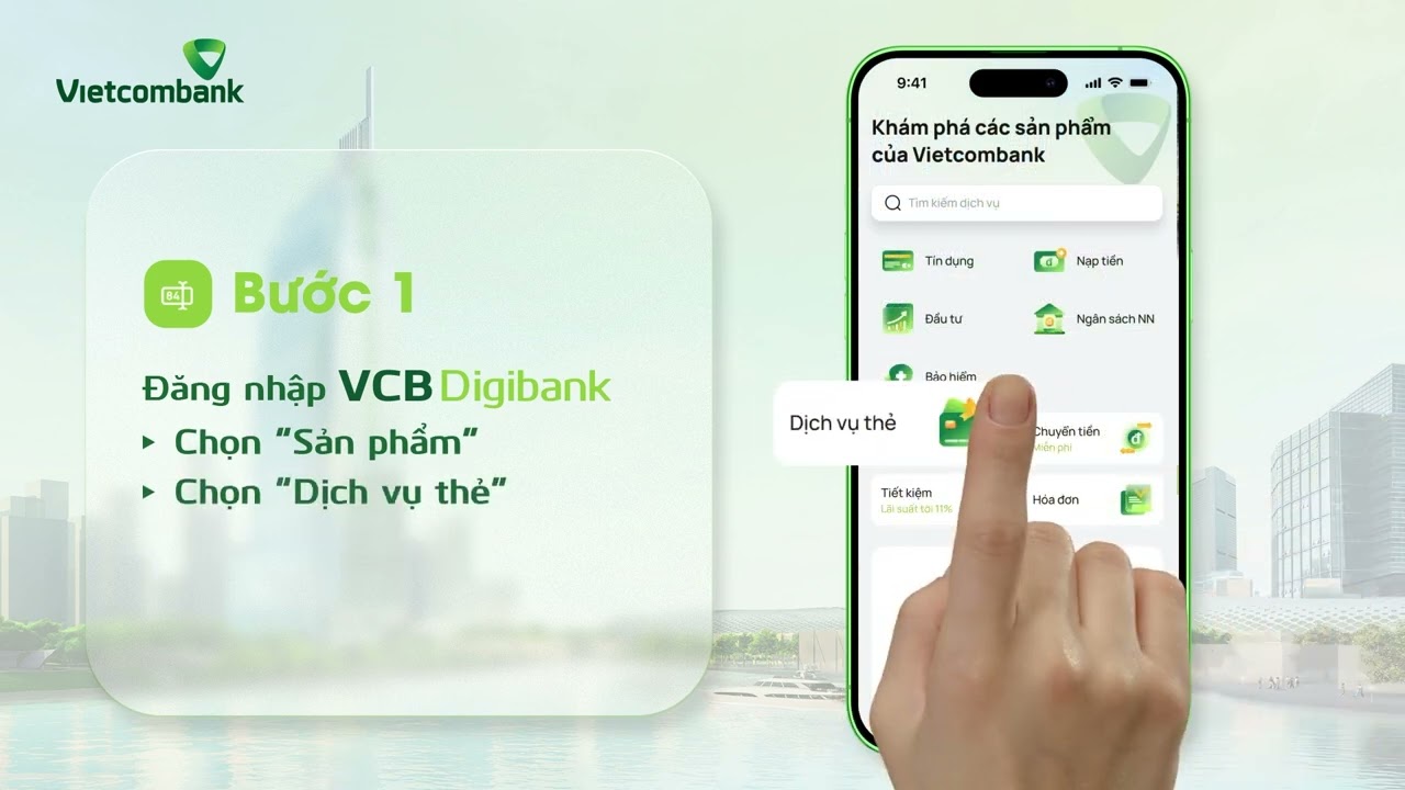 HƯỚNG DẪN TRẢ G&Oacute;P LINH HOẠT TR&Ecirc;N VCB DIGIBANK