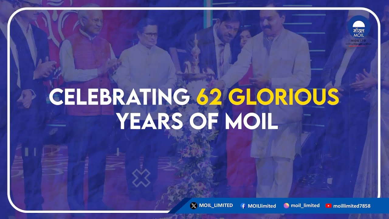 MOIL's 62nd Foundation Day | Celebrating Excellence and Growth