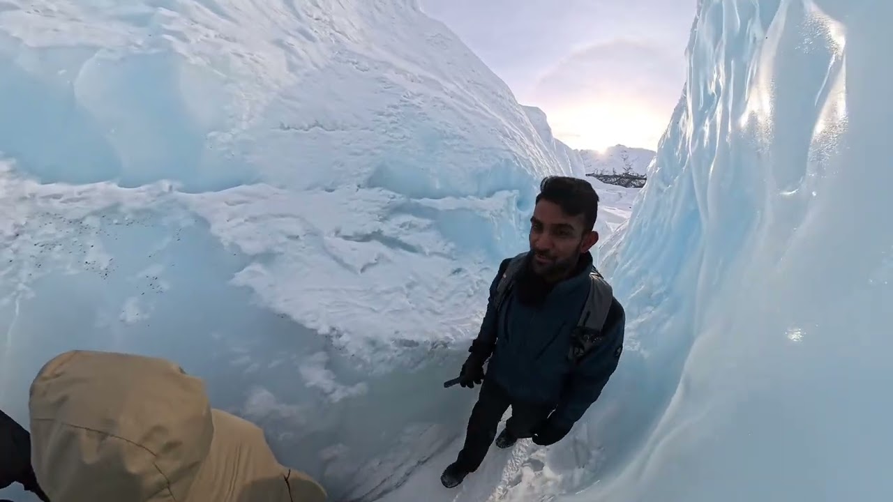 first crevasse
