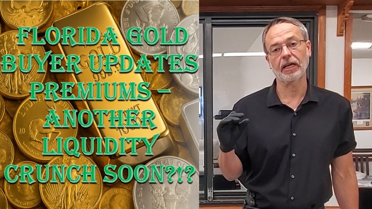 Florida Gold Buyer Updates Premiums & Inventory - 3/2/2026 - Another Liquidity Crunch Soon?!?!?