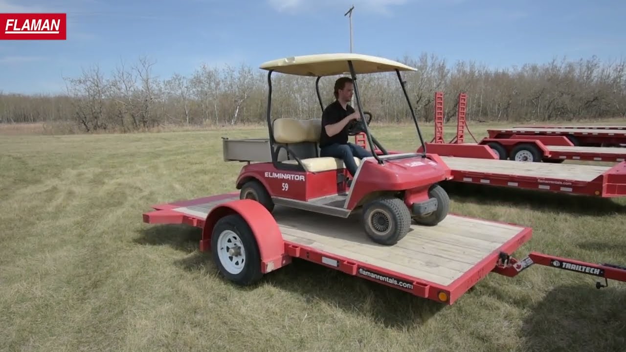 Flat Deck Trailer Lineup | Overview | Flaman Rentals