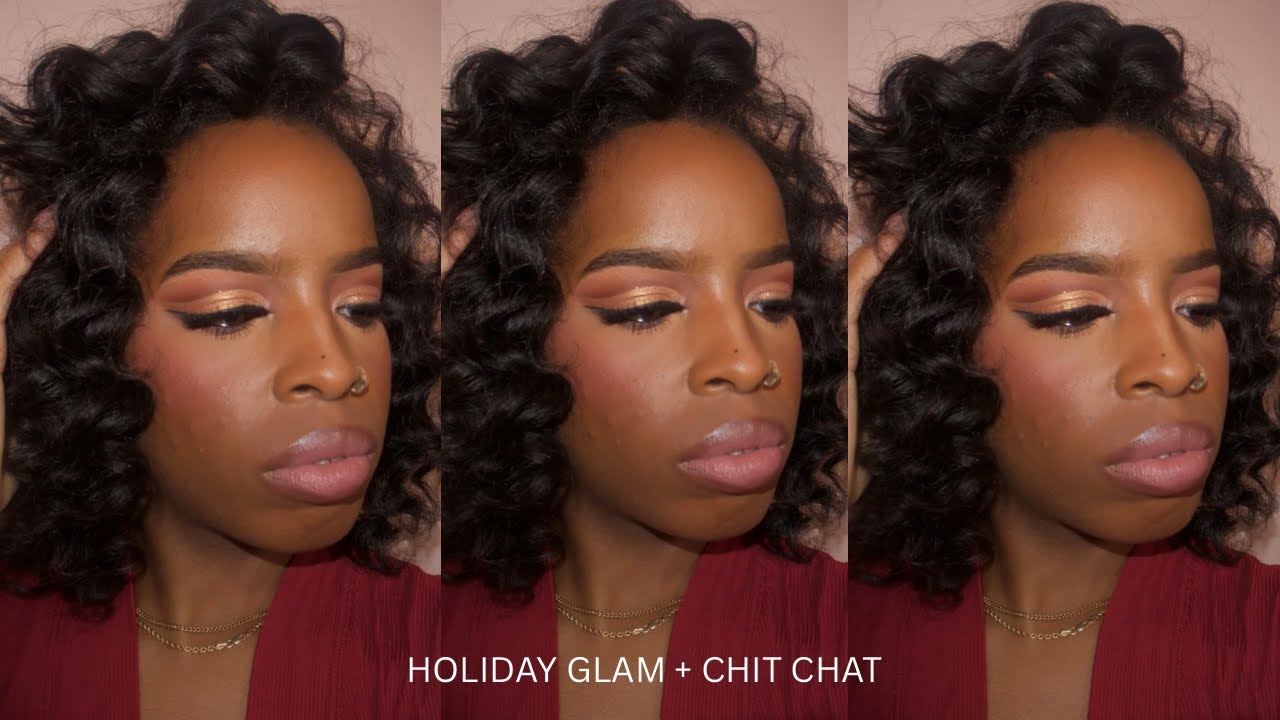 HOLIDAY GLAM🎄+ CHIT CHAT💄