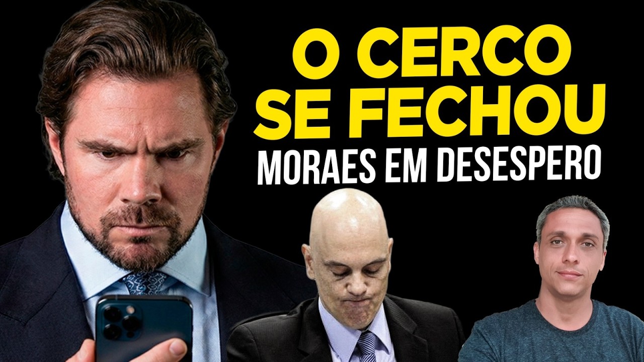 A CORRIDA DE VORCARO x MORAES - Mafioso corre pra DELATAR antes que Moraes atrapalhe