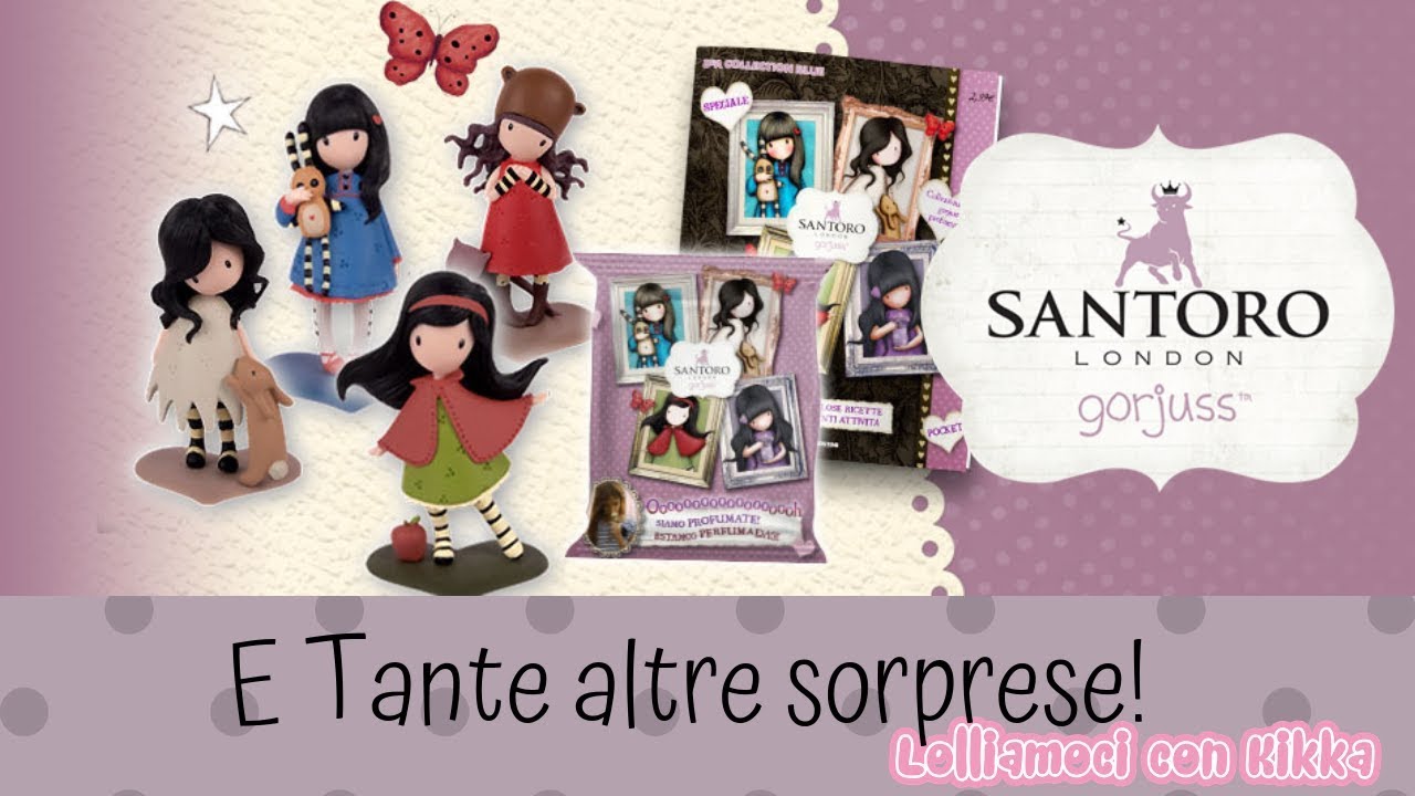 Santoro gorjuss blind bang le nuove bamboline in edicola!