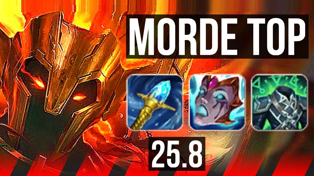 MORDEKAISER vs TEEMO (TOP) | 10/0/5, Legendary | KR Diamond | 25.8