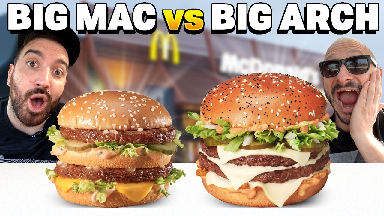 BIG MAC vs BIG ARCH - Quale &egrave; pi&ugrave; buono?