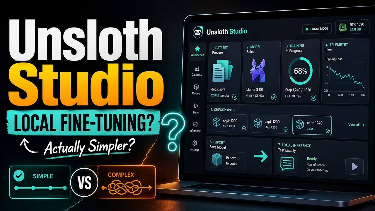 Unsloth Studio: How Much of Local Fine-Tuning Does It Actually Simplify?