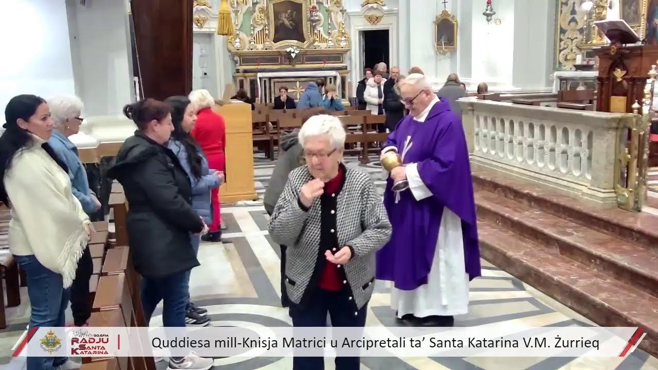 Quddiesa Live mill-Parroċċa ta’ Santa Katarina V.M. Żurrieq – 5 ta’ Marzu 2026