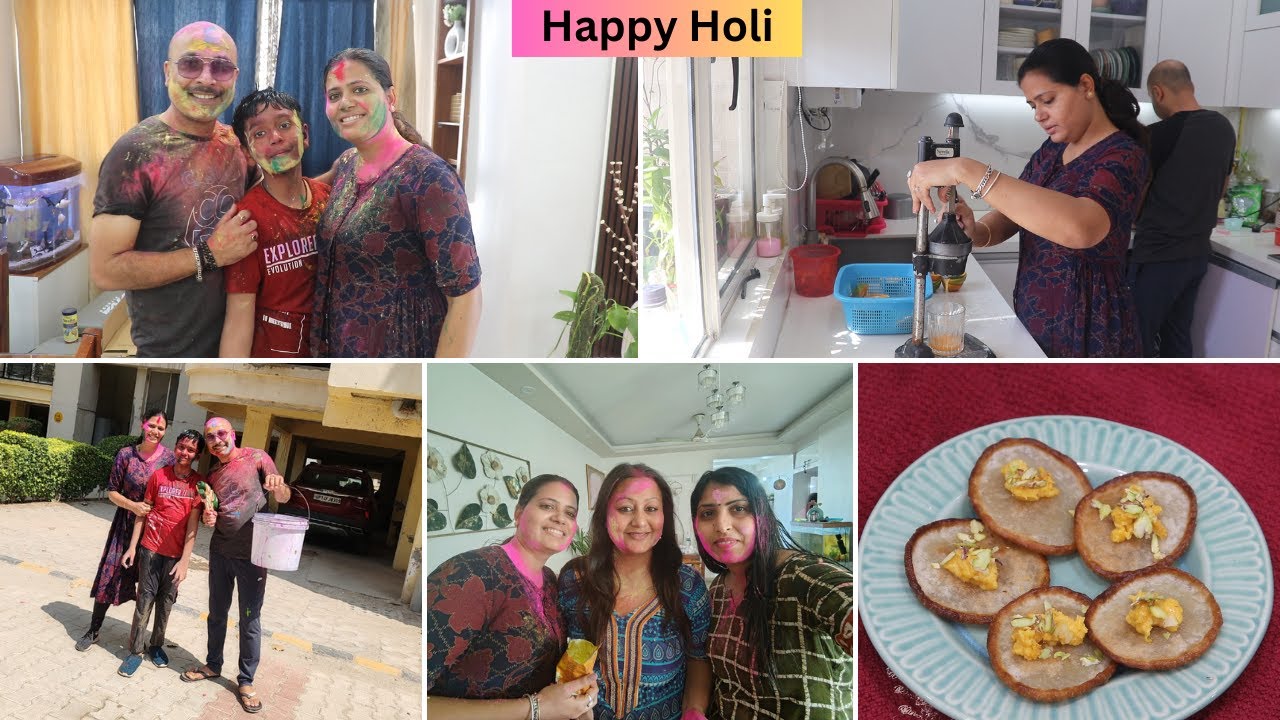 Our Simple & Sweet Holi Celebration बिहारी Style मालपुआ रेसिपी