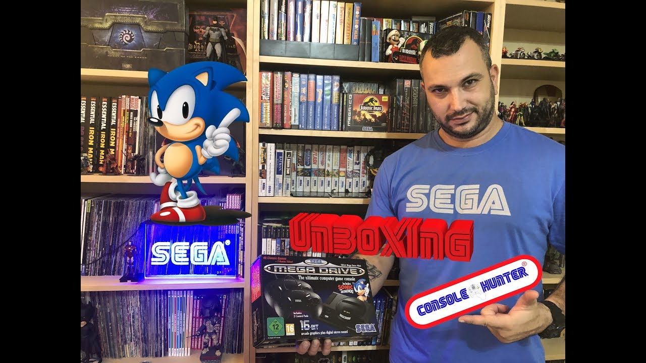 Unboxing το SEGA Mega Drive Mini + Gameplay !!