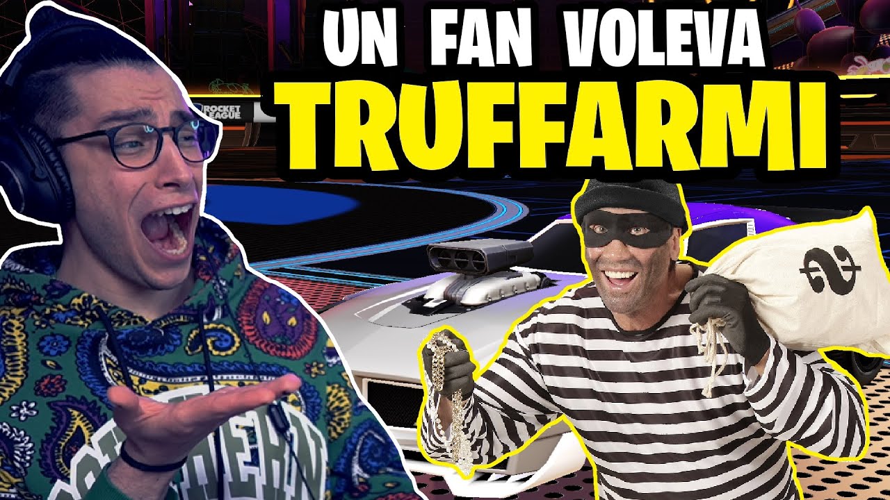 Un FAN ha PROVATO a TRUFFARMI su ROCKET LEAGUE *bug*