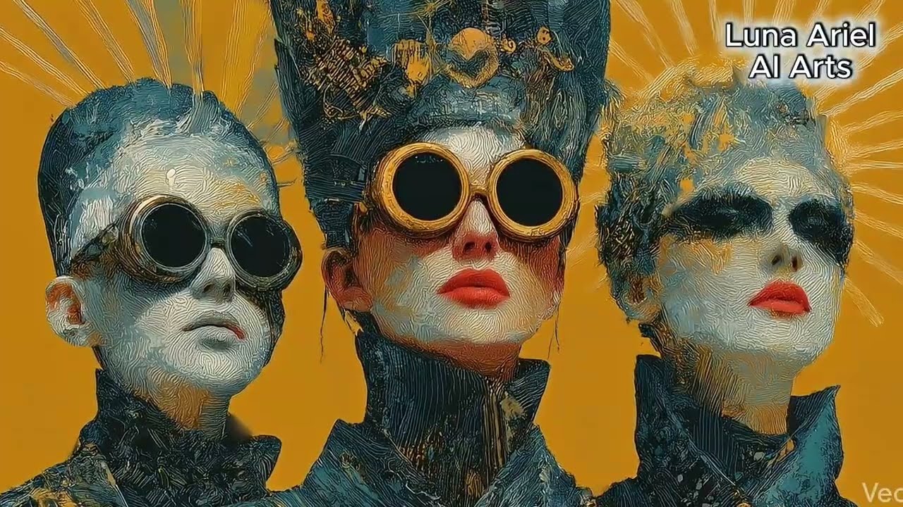 Quiet Smiles - AI Art Music/Poetry