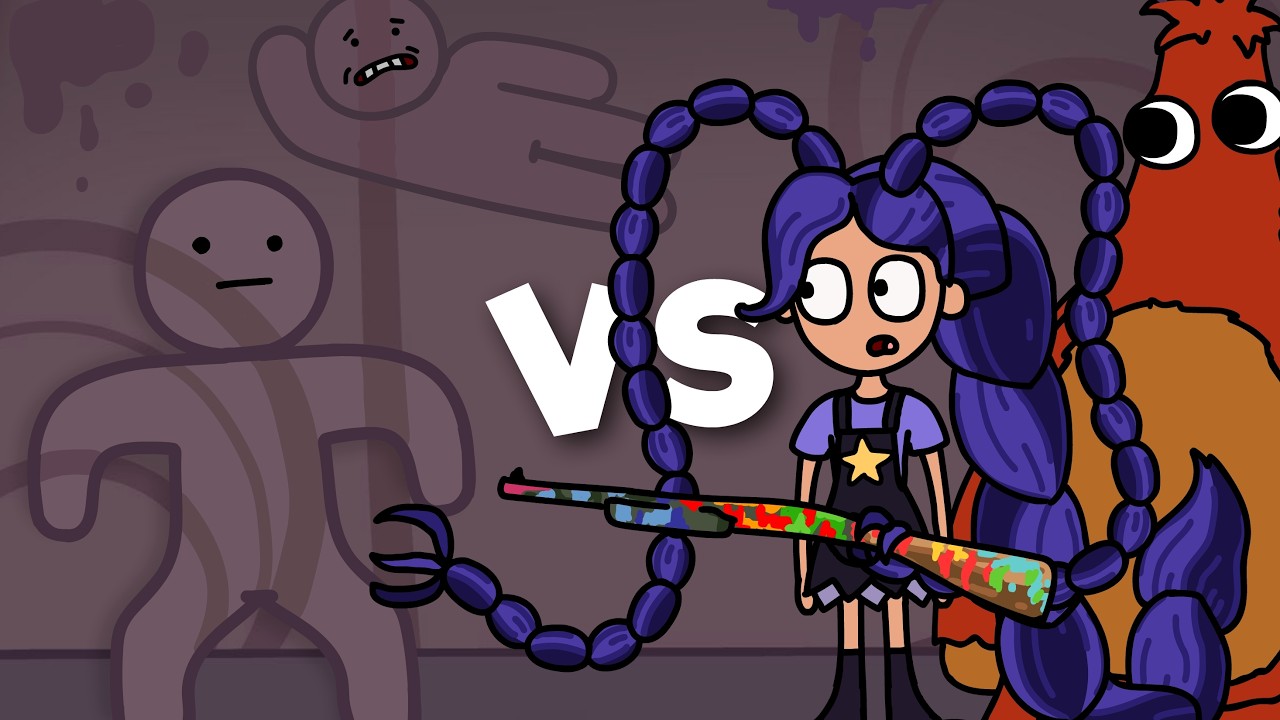 Animation Battles | Poppy Playtime Chapter 5 Characters #23 | Meccha Chameleon 