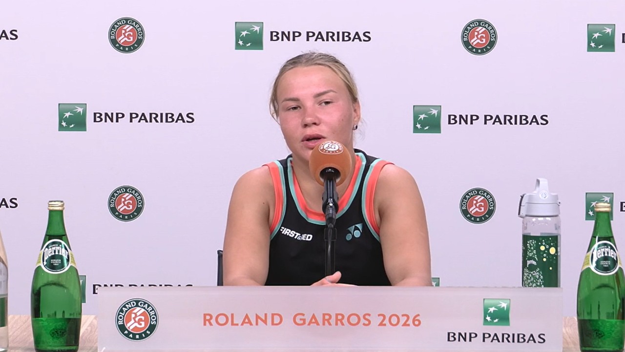 Roland-Garros 2026 - Диана Шнайдер после поражения от Хвалиньской: &laquo;Она играла нереально&raquo;