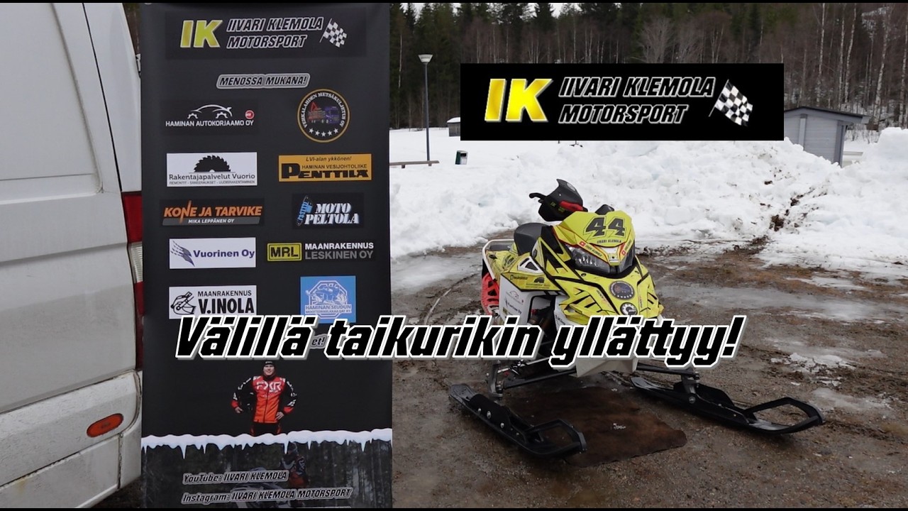 SM Moottorikelkka Sprint Paljakka 2026 lauantai