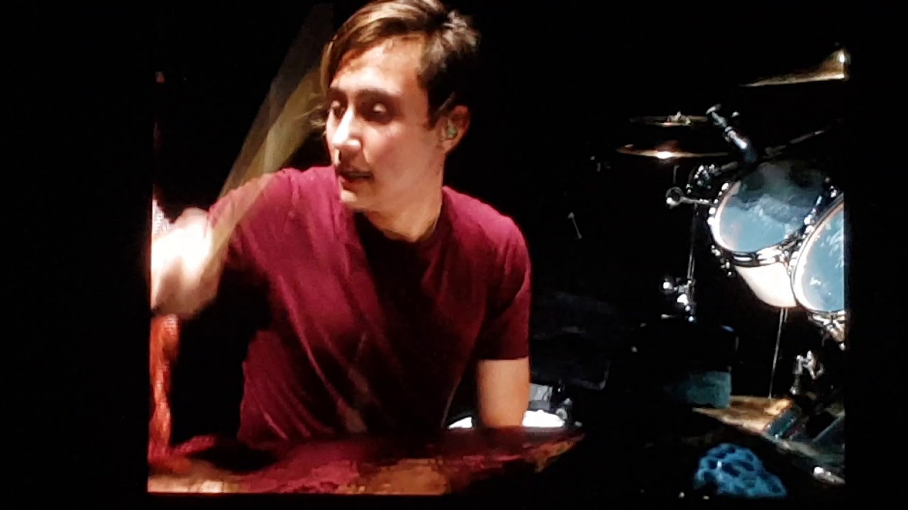 Nick Collins Drum solo, live Prague 25.6.2019