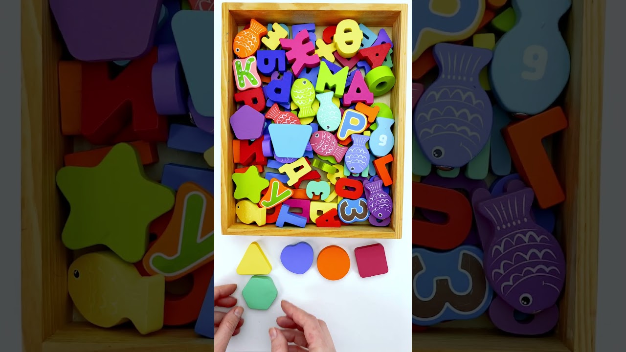 Учим Названия Фигур и Цвета 🎨 Весёлое Видео для Малышей 🟥🔷