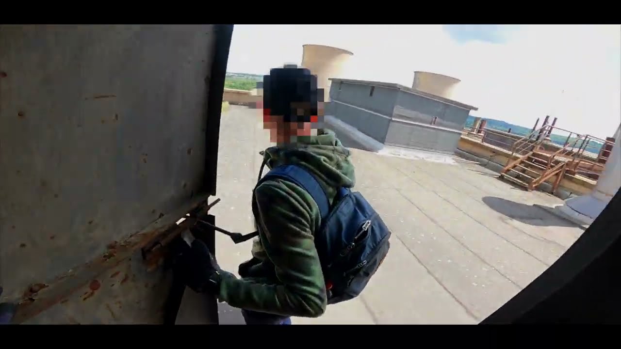 Sneaking into a Power Station (Caught by Security)