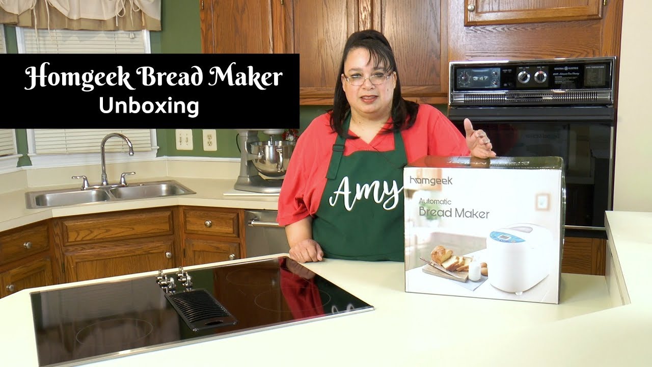 Bread Machine Unboxing ~ Homgeek Bread Maker ~ Amy Learns to Cook