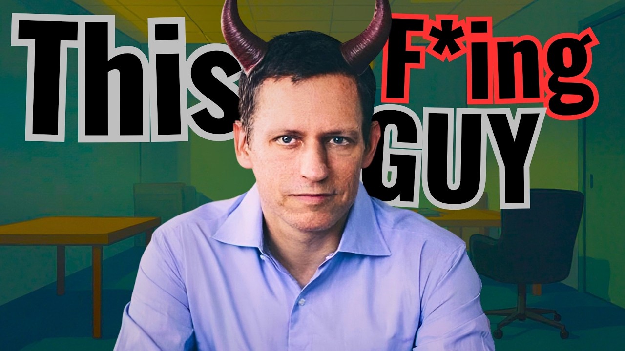 U don't understand Peter Thiel