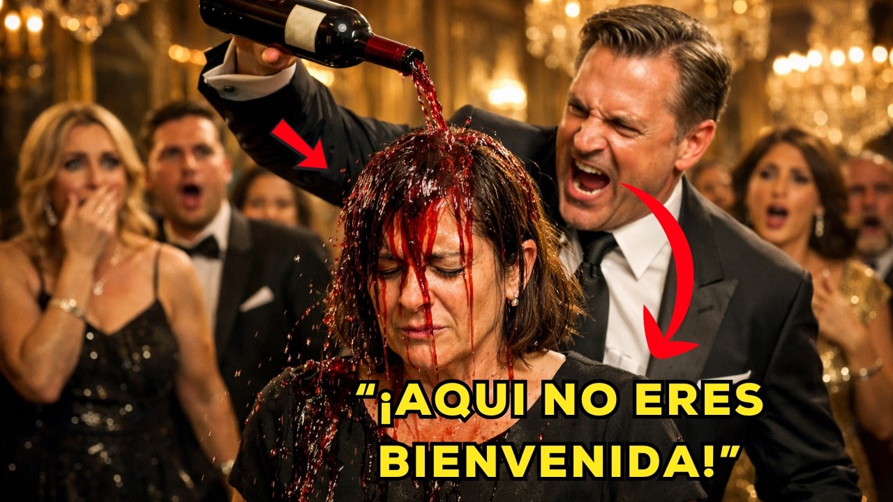 Le TIRARON vino en la cabeza en plena fiesta… SIN saber que era la hija del CEO