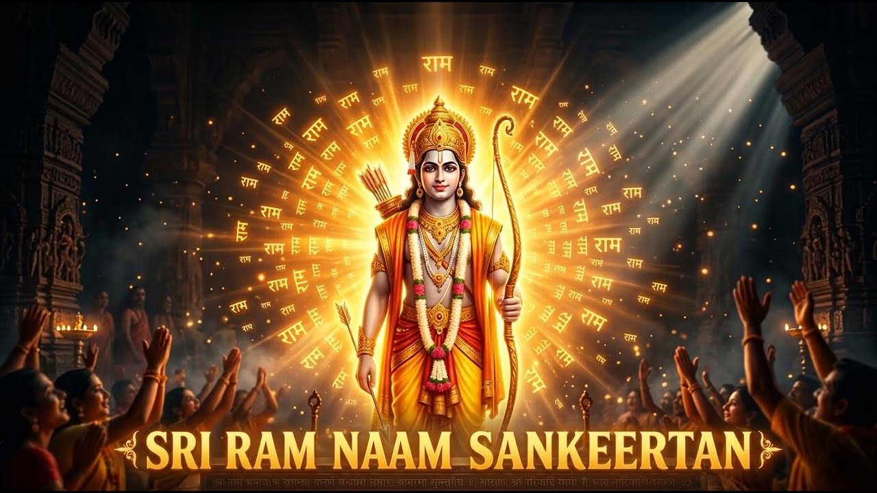 श्री राम नाम संकीर्तन / SRI RAM NAAM SANKIRTAN 🔴 LIVE