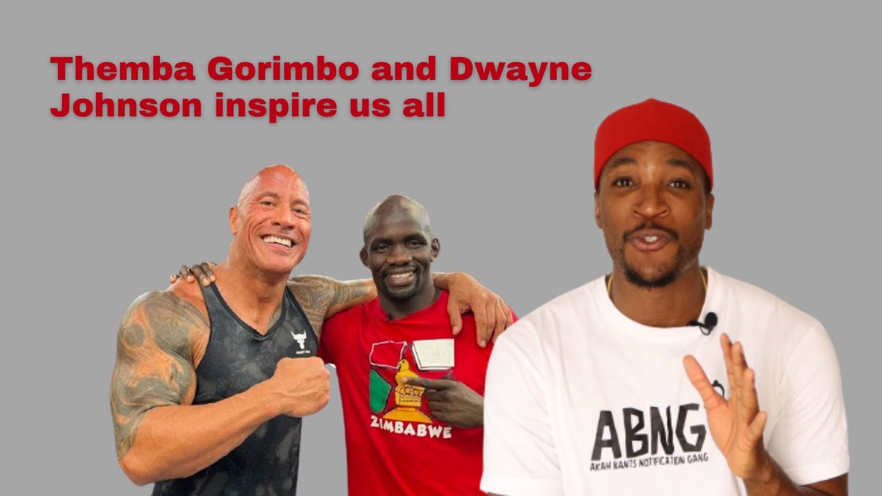 Dwayne Johnson gives Themba Gorimbo a house