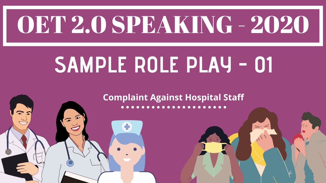 OET Speaking Sample Roleplay for Nurses- Complaint Against Hospital Staff| TSG- The Success Gusto