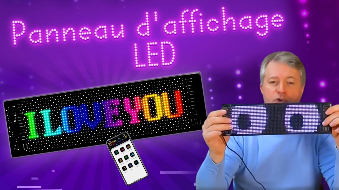 Comment gérer l'affichage d'un panneau d'affichage led connecté ? [PEARLTV.FR]