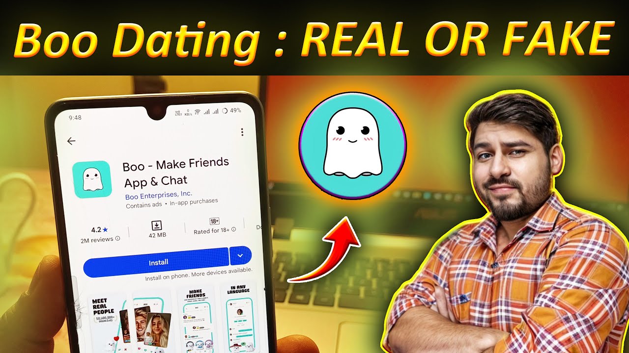Boo App Review 🤑 Boo Dating App Real or Fake | Free Video calling app with girl |