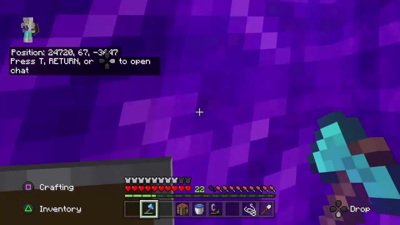 Mining for 1 hour