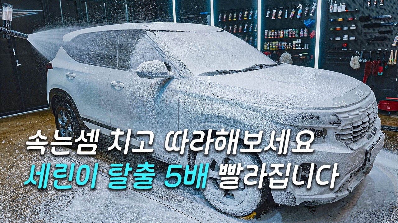 기아 셀토스 셀프세차 순서와 방법 이대로 따라해보세요! 