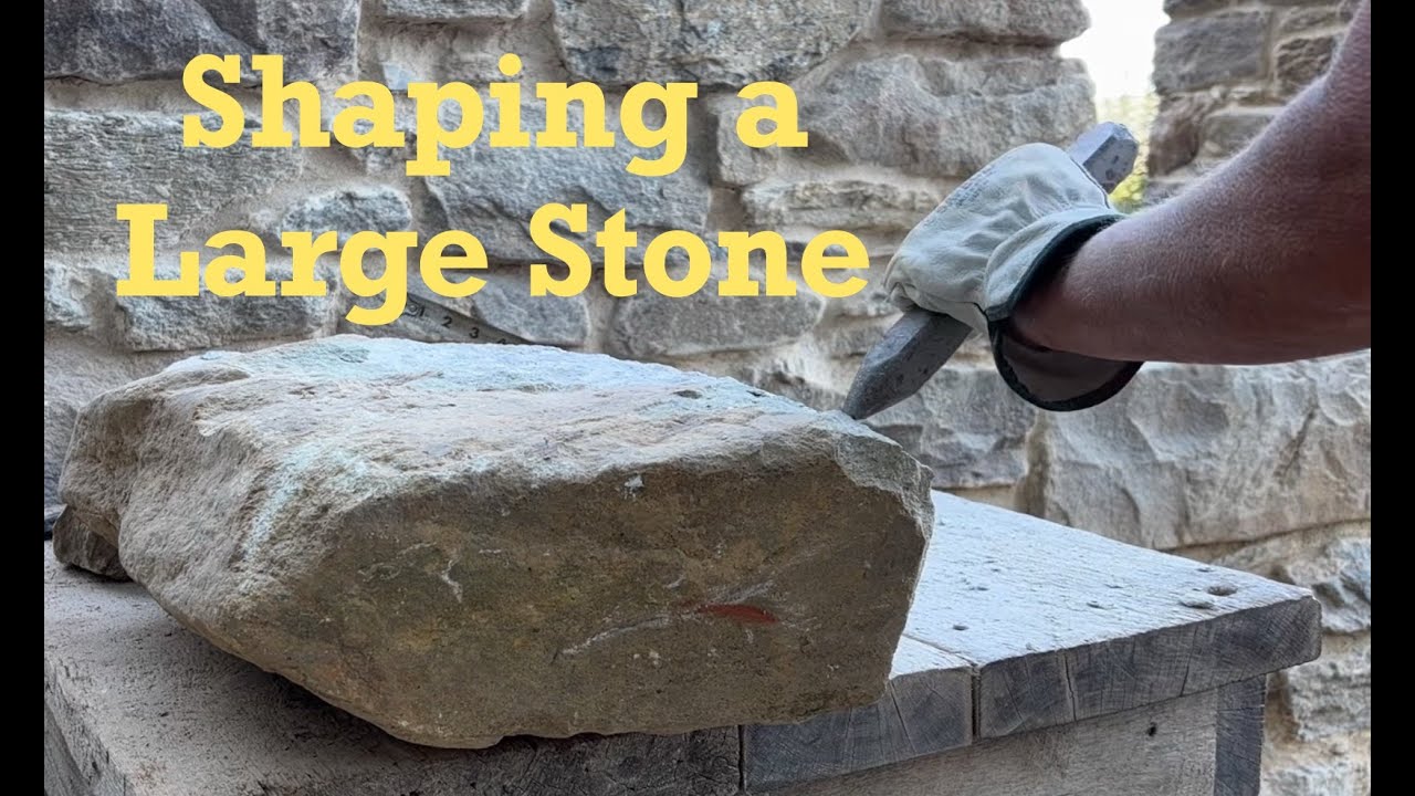 Shaping a Large Stone