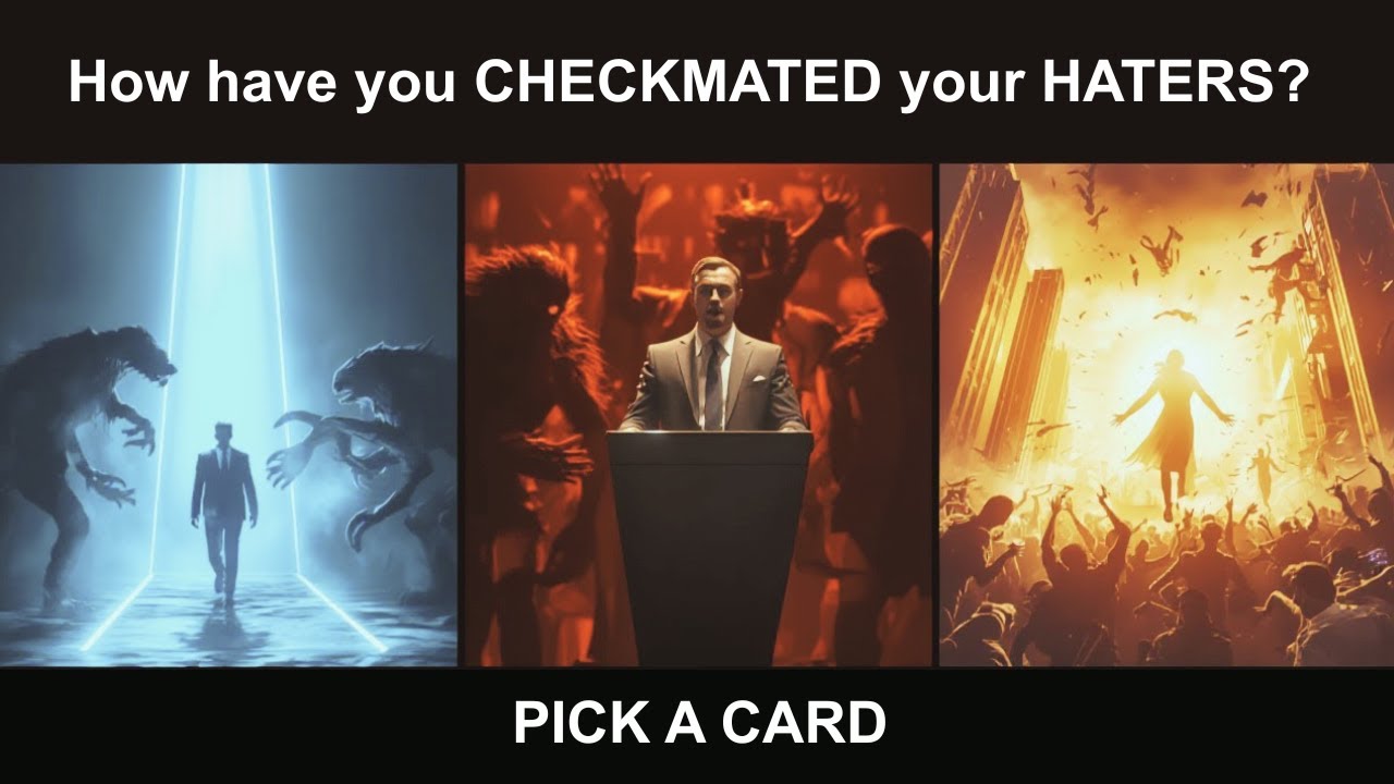 How have you CHECKMATED your HATERS? (PICK A CARD)