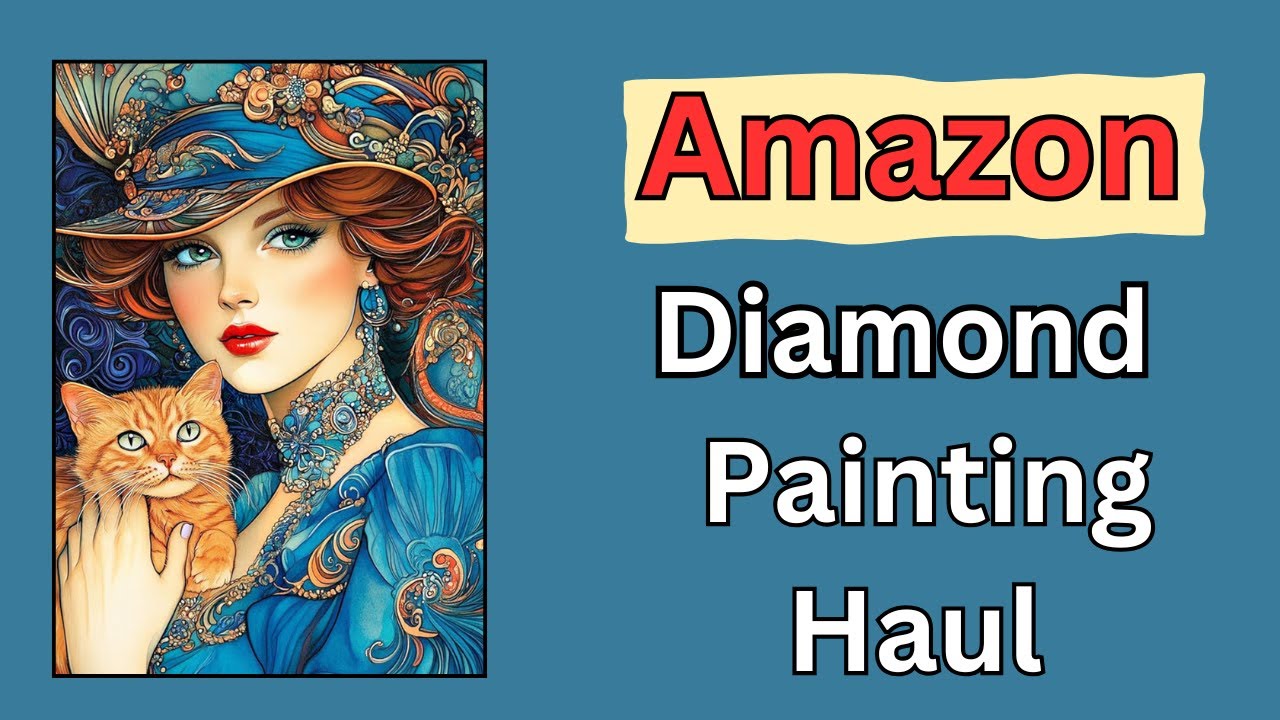 Распаковка алмазных картин на Amazon — Распаковка — Алмазное искусство — Бюджетные поделки
