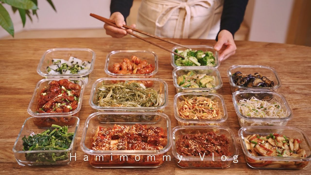Готовим 10 простых корейских гарниров 🥢ㅣЗимнее украшение дома 🌲ㅣВлог