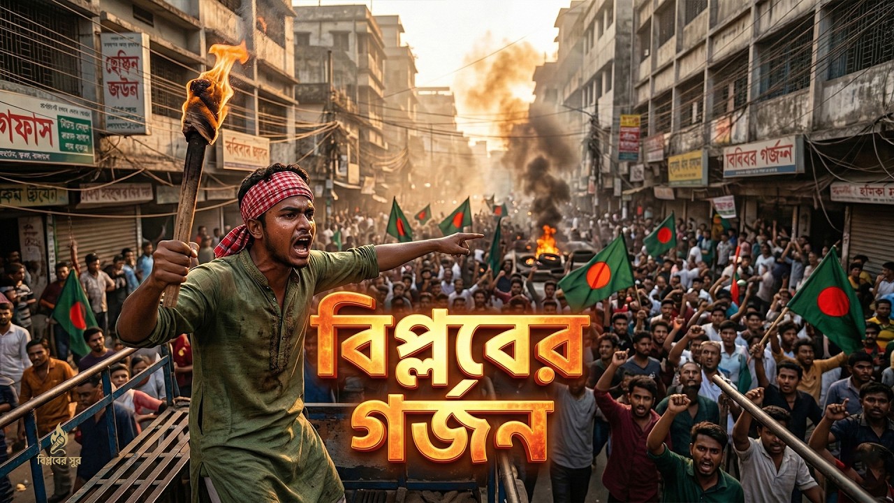 বিপ্লবের গর্জন | | Powerful Protest Song | Voice of Justice | Biplober Sur