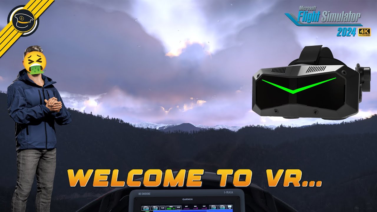 Первый опыт в виртуальной реальности! Pimax Crystal Super 57PPD | MSFS 2024
